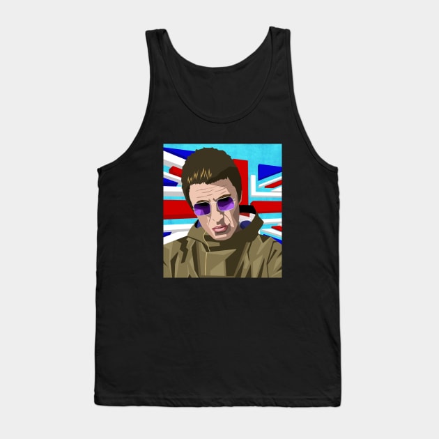 Liam Gallagher PoP Tank Top by SiSuSiSu